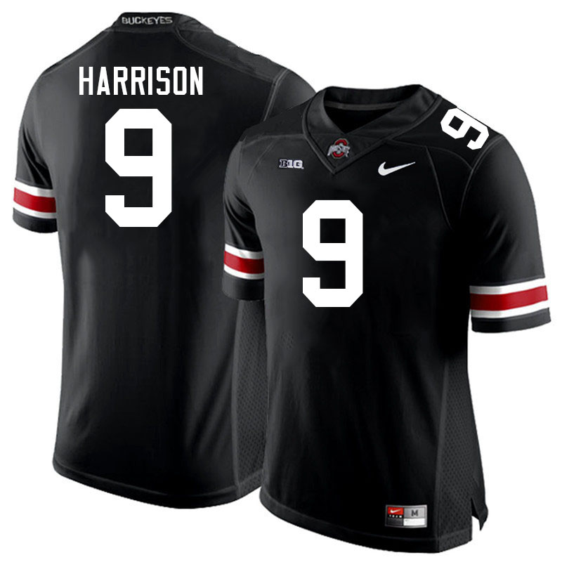 #9 Zach Harrison Ohio State Buckeyes Jerseys Football Stitched-Black